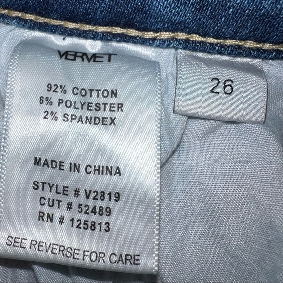 Vervet distressed jeans size 26 - Picture 4 of 7